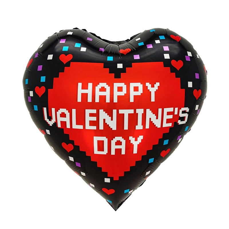 Vacation Minimalist Heart Shape Aluminum Film Travel Daily Balloons