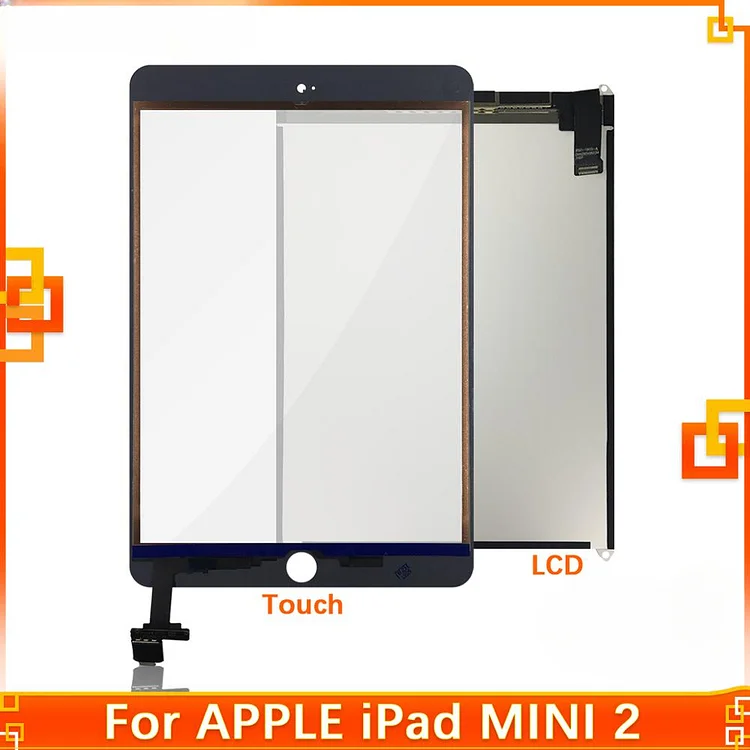 LCD For  iPad mini 2 Touch Screen With IC Digitizer Sensors Assembly Panel Replacement For iPad mini 2 A1489 A1490 A1491