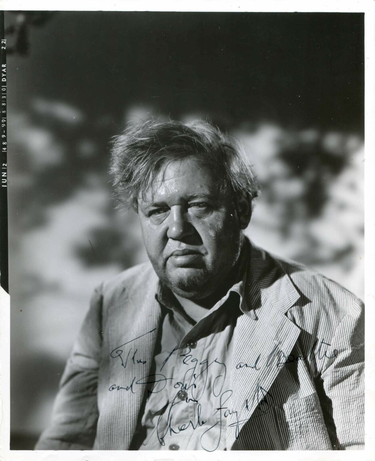 Charles Laughton OSCAR autograph, signed vintage Photo Poster painting