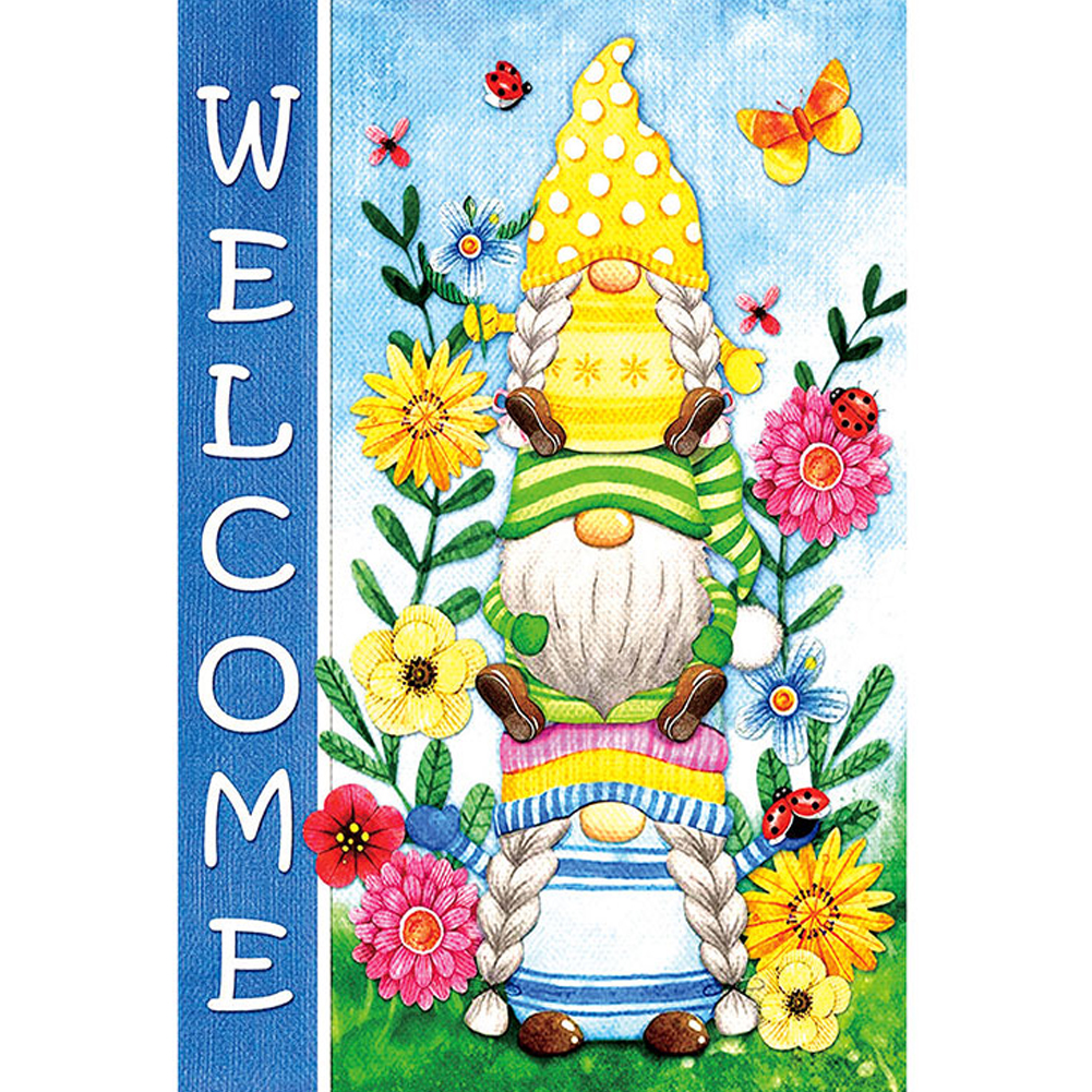 

Gnome - Round Drill Diamond Painting - 40*60CM (Big Size), 501 Original
