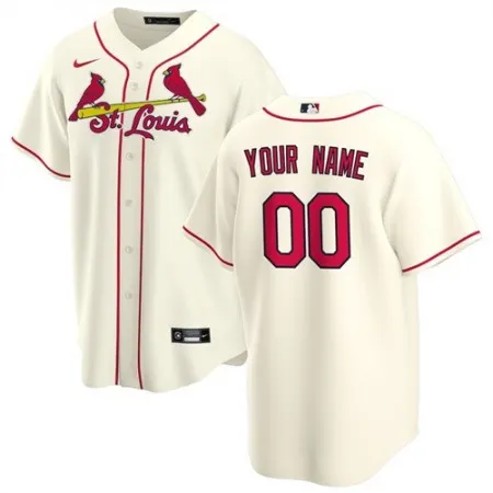 Men's St.Louis Cardinals Customized Stitched MLB Jersey EZFQ