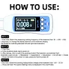 LCR Bridge Meter Digital Display Handheld LCR Meter Tweezer Smart SMD Tweezer