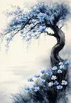 Luxury AB Velvet Diamond Painting Kit - Landscape