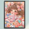 【Limited Stock Sale】Girl And Linabell-11CT Stamped Cross Stitch 40*55cm/15.75*21.65in tapestrymarket