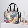 DIY Hummingbird Diamond Art Rhinestone Makeup Bag Transparent PVC Storage Pack