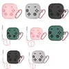 Cute Case Cover for Samsung Galaxy Buds4/4Pro Earbuds Silicone Protective Case with Keychain Shockproof Cartoon Game Design