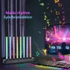 Strip RGB sound pickup atmosphere light color ABS music rhythm synchronization e-sports game bedroom desktop LED night light decoration