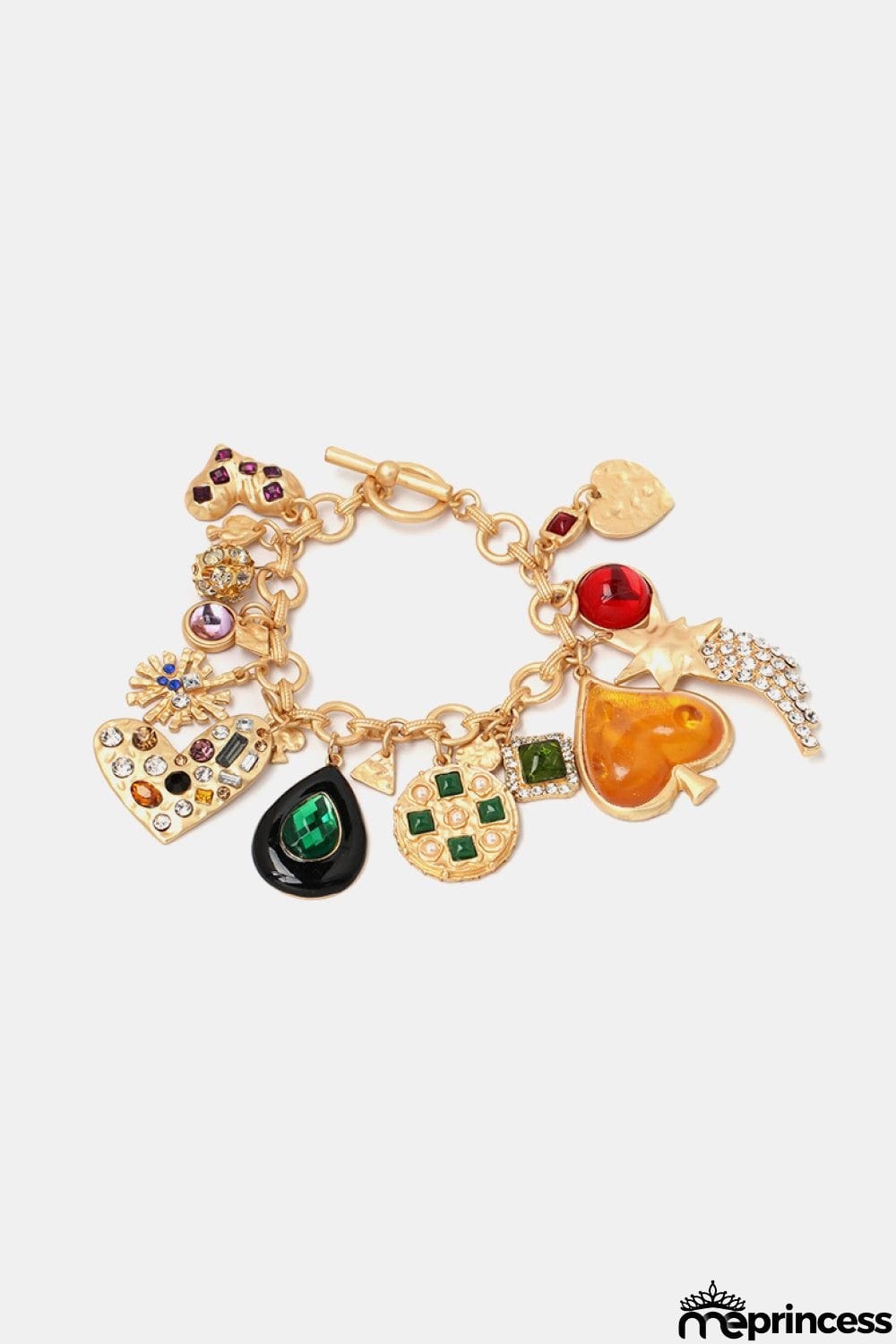 Multi Charm Resin Bracelet