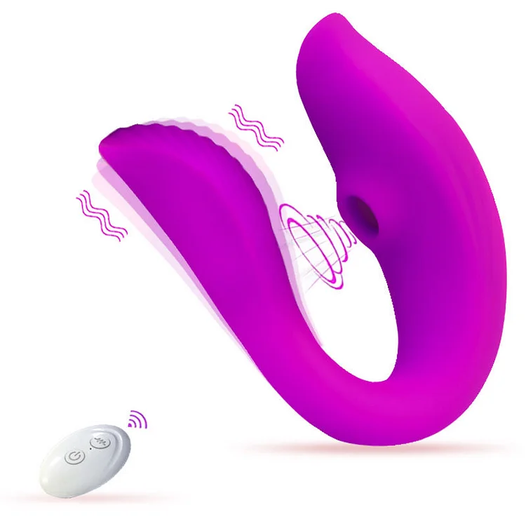 Pearlsvibe Remote Control Wearable 10 Frequency Sucking Vibrator