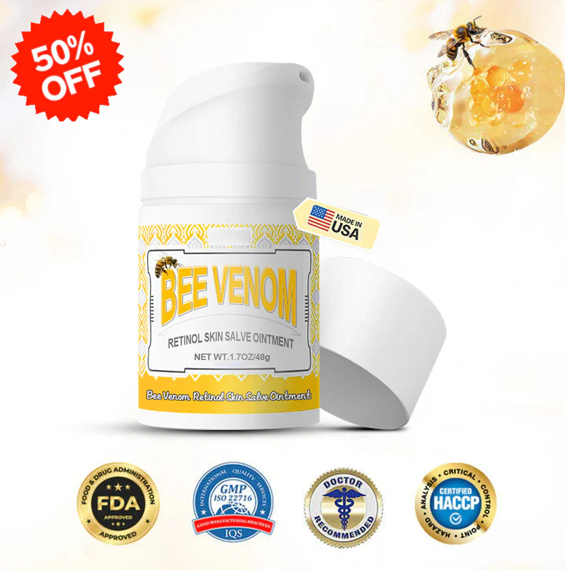 🏆Bee Venom Skin Treatment Ointment ✅👩‍⚕️ AAD Recommended