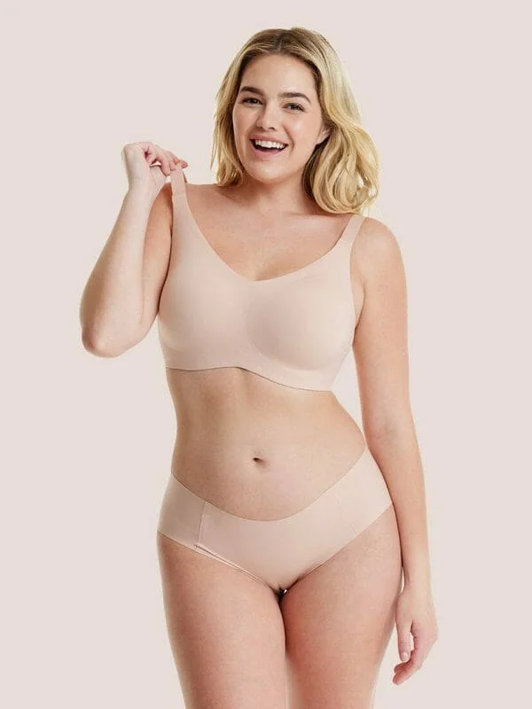 Born For Her – Ultra-Fit Plus Size Seamless T-shirt Bra