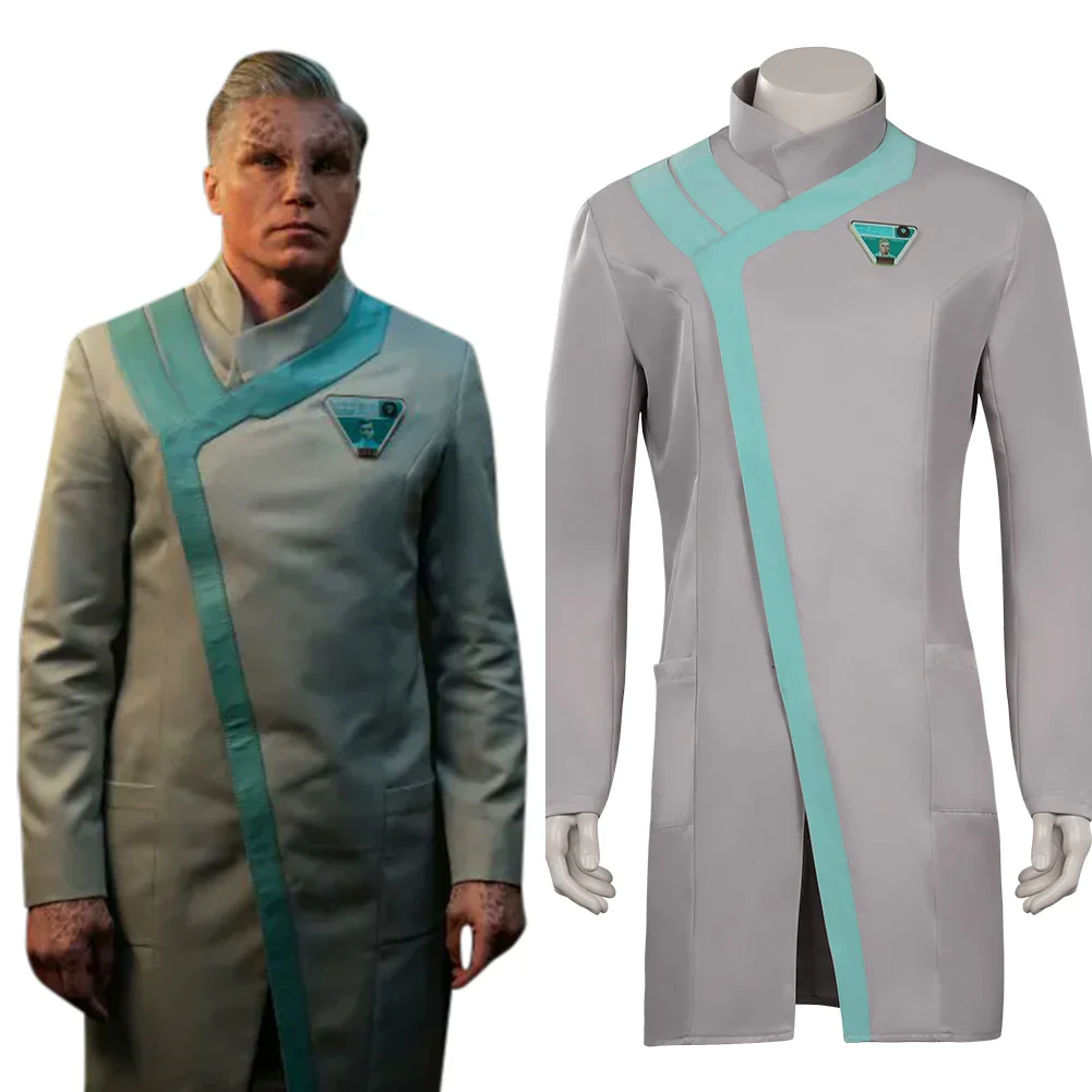 Star Trek: Strange New Worlds Season 1 Spock Cosplay Costume Coat Only Halloween Carnival Suit