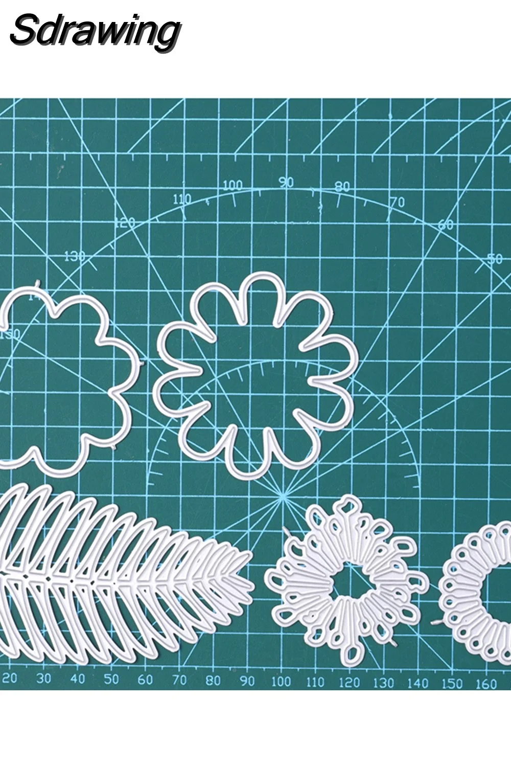 Sdrawing Leaf Series Metal Cutting Dies Flower Scrapbooking for Making Cards Decorative Embossing DIY Crafts Stencils Die Cuts