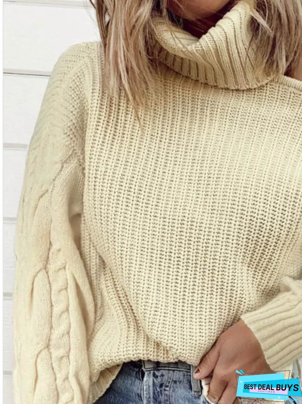 Casual Wool/Knitting Loose Sweater