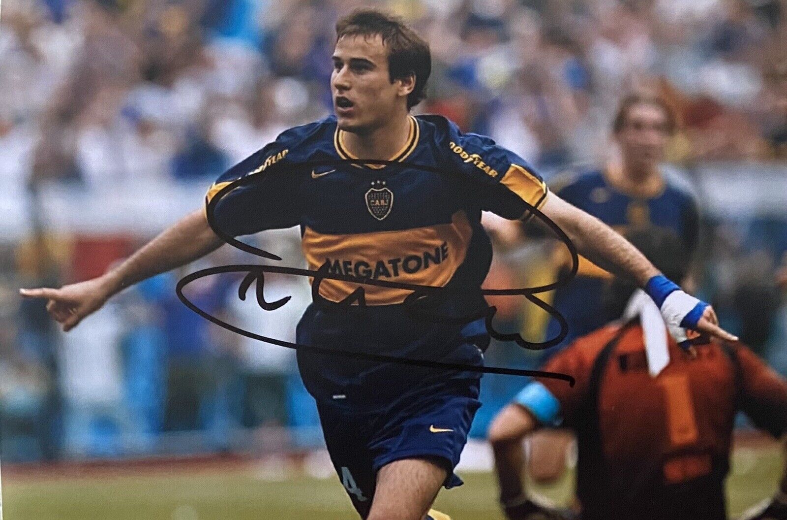 Rodrigo Palacio Hand Signed Boca Juniors 6X4 Photo Poster painting, See Proof, 3