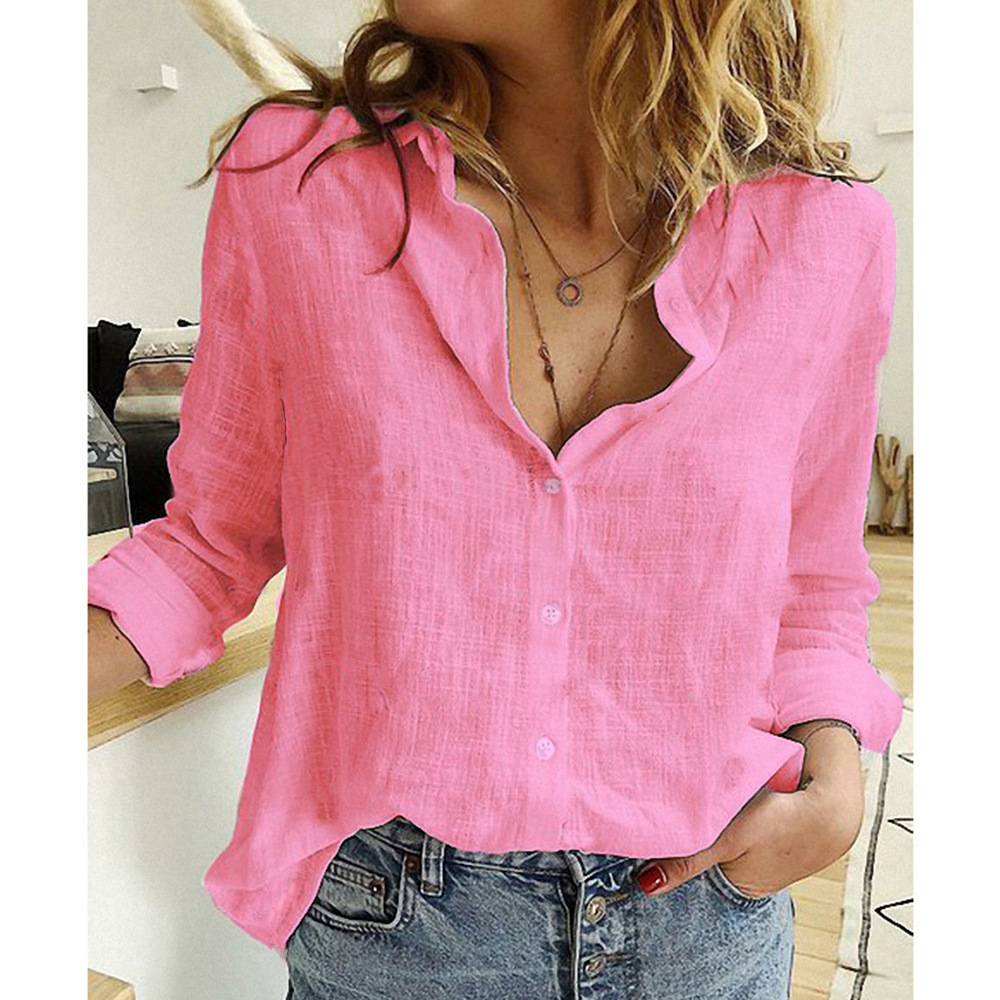 Mature Women Loose Cardigan Plus Size Top Shirt Blouses