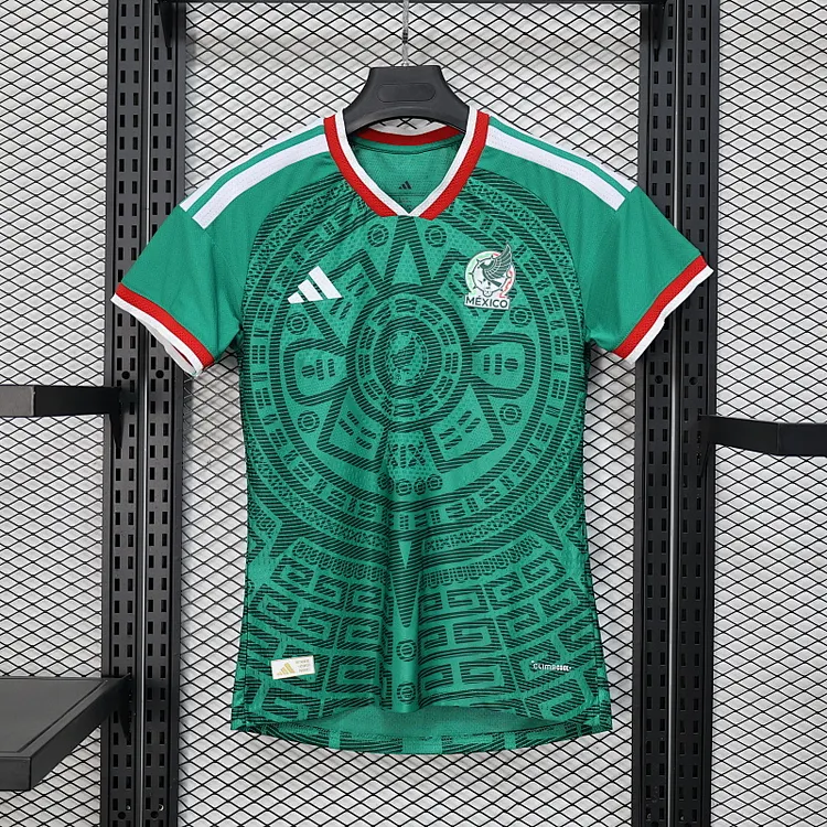 26-27 Women's Mexico Home Player Version Football Jersey, 1:1 Replica, Thai Quality