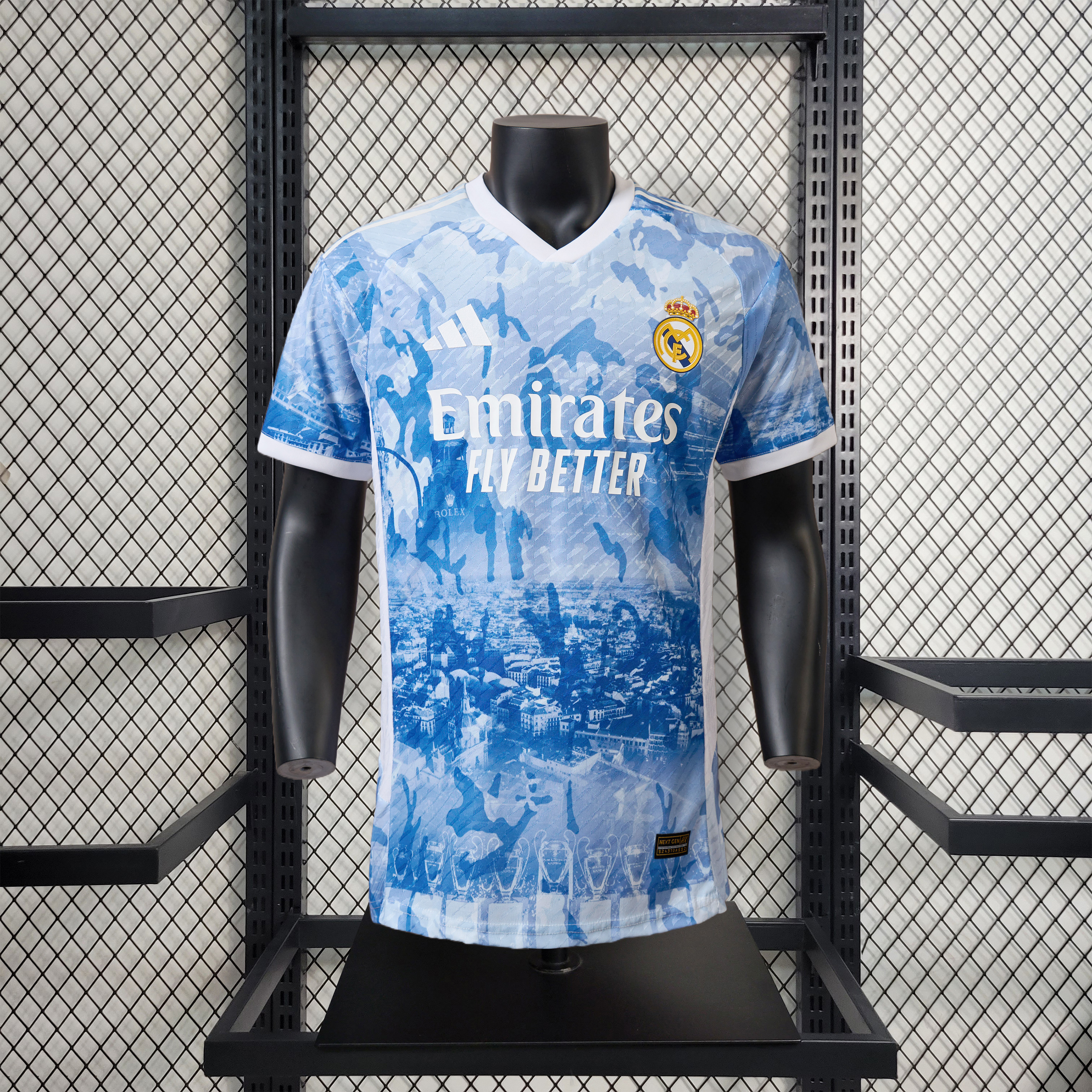 Real Madrid 24-25 Blue Special Edition Jersey - Player Version