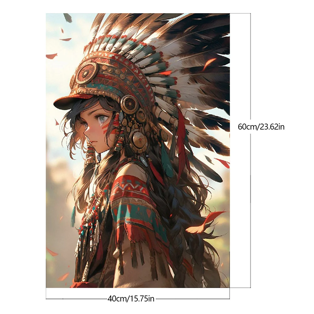 DIY Paint By Number 40*60cm - Beauty