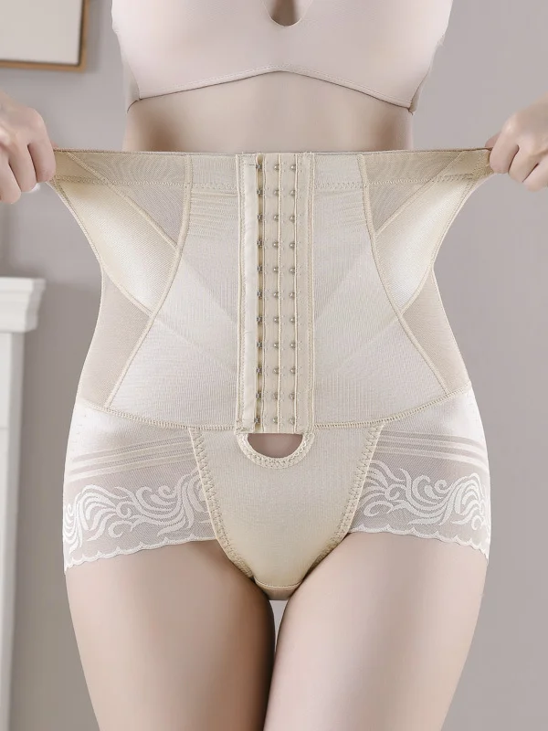 Lace Breasted Body Shaper Pants