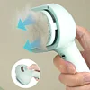 3 in 1 Pet Steam Brush with Release Button Pet Spray Hair Removal Comb Cat Brush