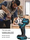 Battery Electric Drill Max 520Nm Electric Screwdriver for Makita 18V-21V Battery
