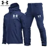 UNDER ARMOUR&reg; Men's Set Spring Fall 2024 - New Waterproof Tactical Hoodie (Two-piece Jacket + Pants Set)
