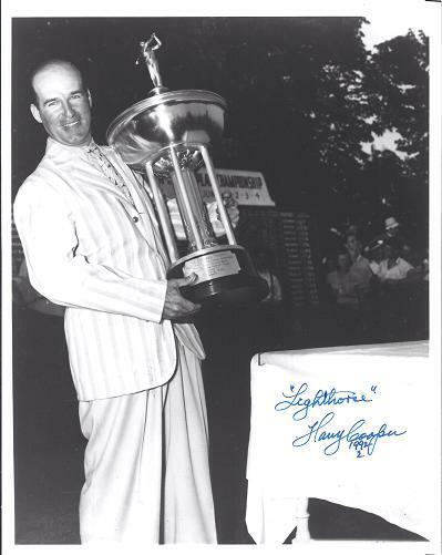 Harry Cooper Signed - Autographed Golf 8x10 inch Photo Poster painting - Died 2000 + RDM COA