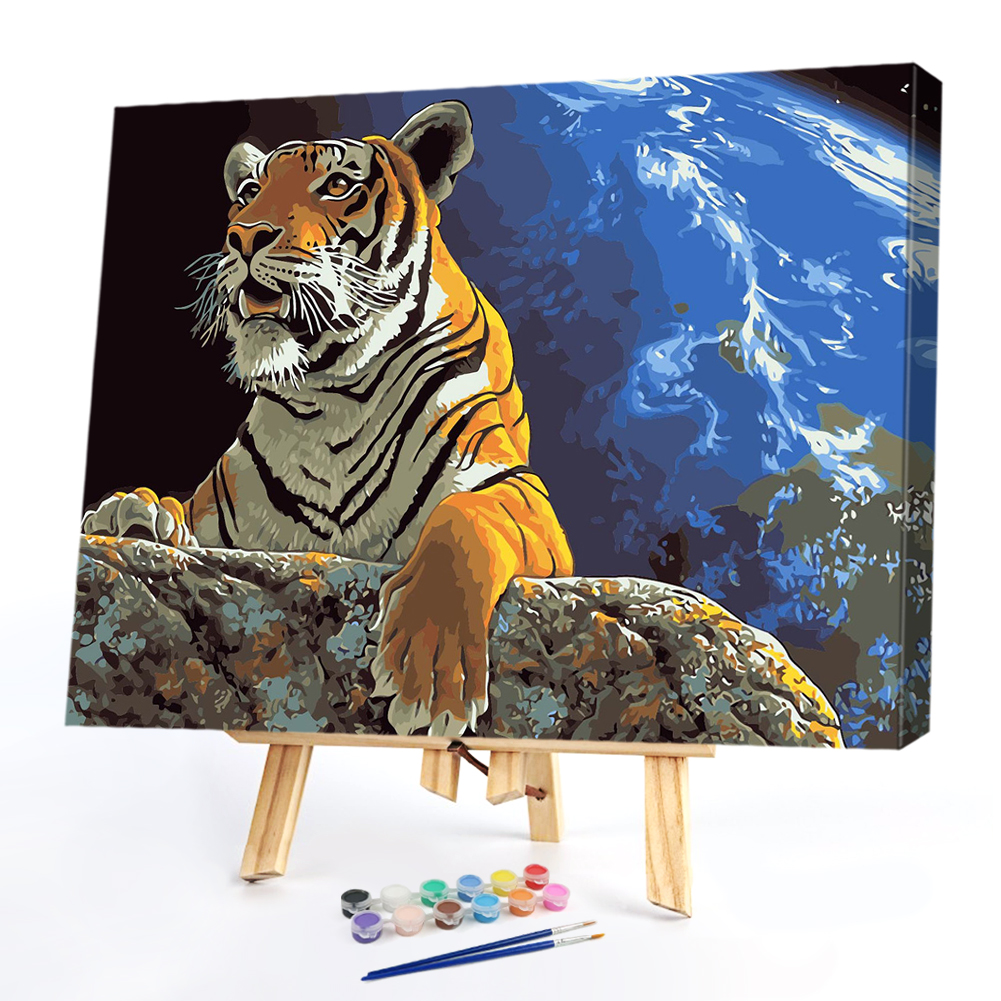 

40*50CM Paint By Numbers-Tiger, 501 Original