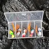 5Pcs Metal Fishing Lures Artificial Spinner Hard Baits Wobblers for Trout Bass