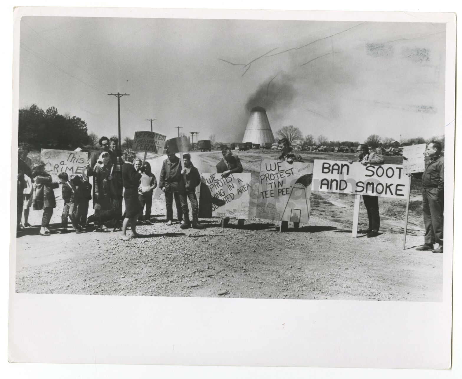 American Pollution - Air Pollution - Vintage 8x10 Photo Poster paintinggraph - Milwaukee