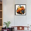 (40*40cm)Pumpkin - Round Partial AB Drill Diamond Painting