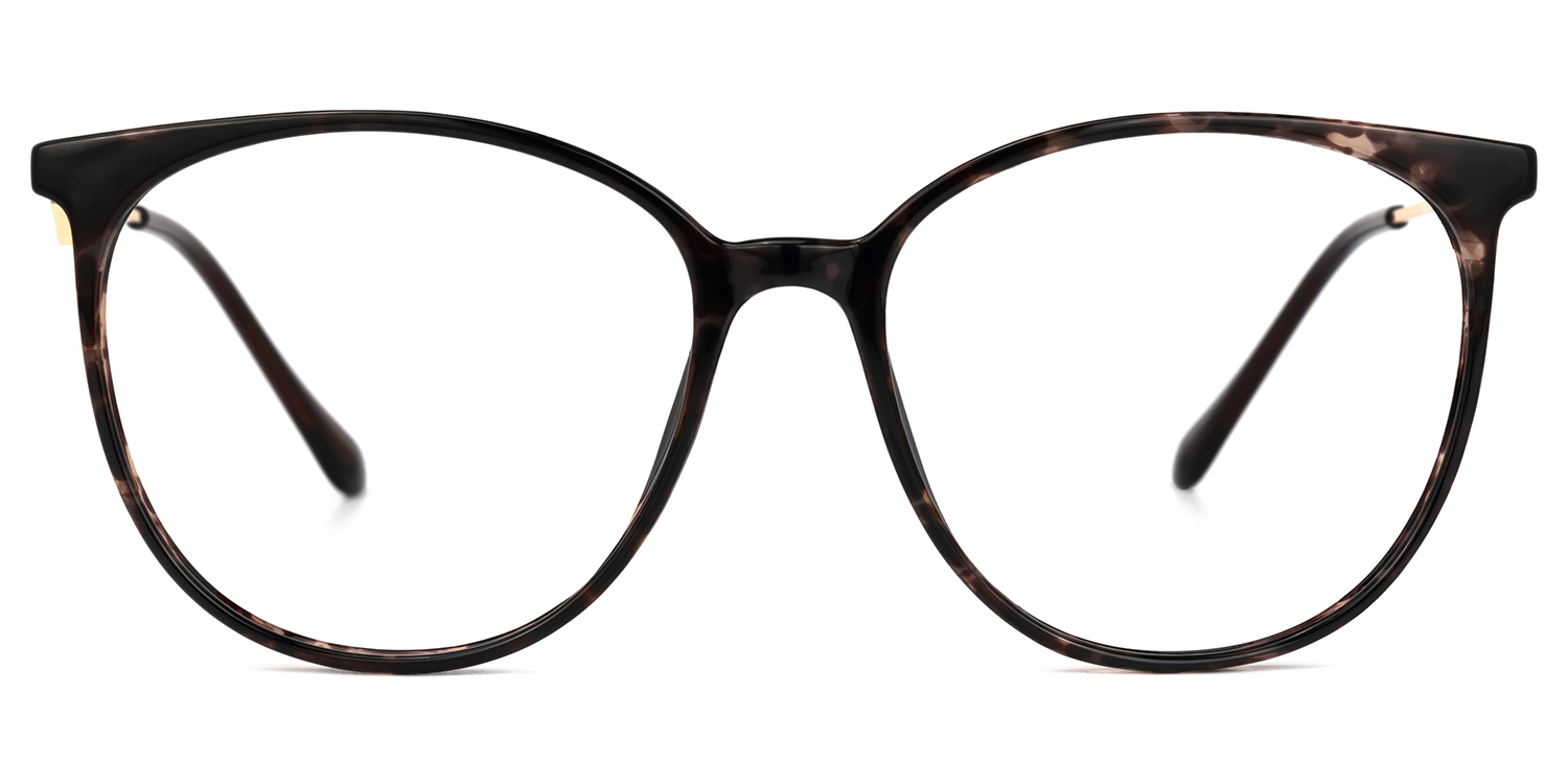 Babbage Schwarz-Tortoise Rund Brille Schwarz-Tortoise