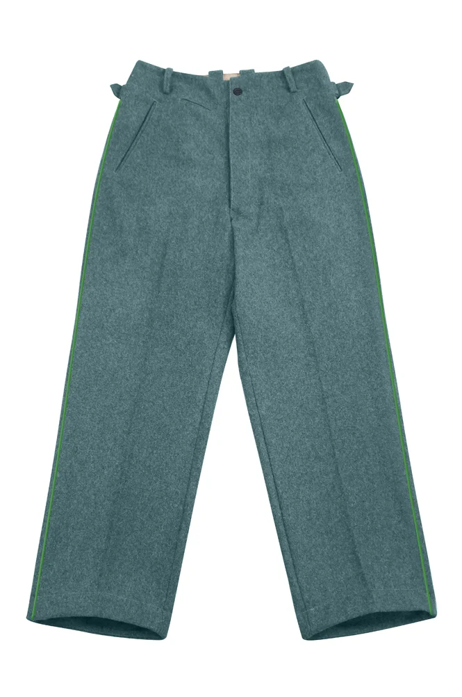   Polizei German Officer Wool Trousers With pipe German-Uniform
