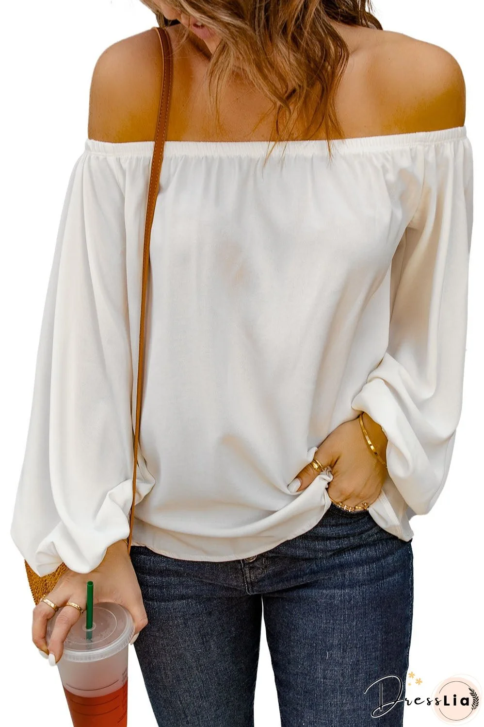 Comfortable Off-the-Shoulder Shirt
