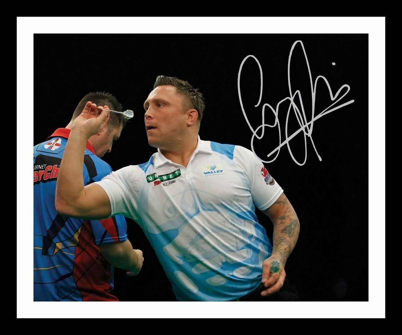 Gerwyn Price Autograph Signed & Framed Photo Poster painting