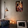 Eddie Van Halen - Panneaux en &eacute;tain m&eacute;tallique(20*30cm/30*40cm) - Musique