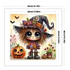 Halloween Cute Witch-11CT Stamped Cross Stitch 40*40cm/15.75*15.75in tapestrymarket