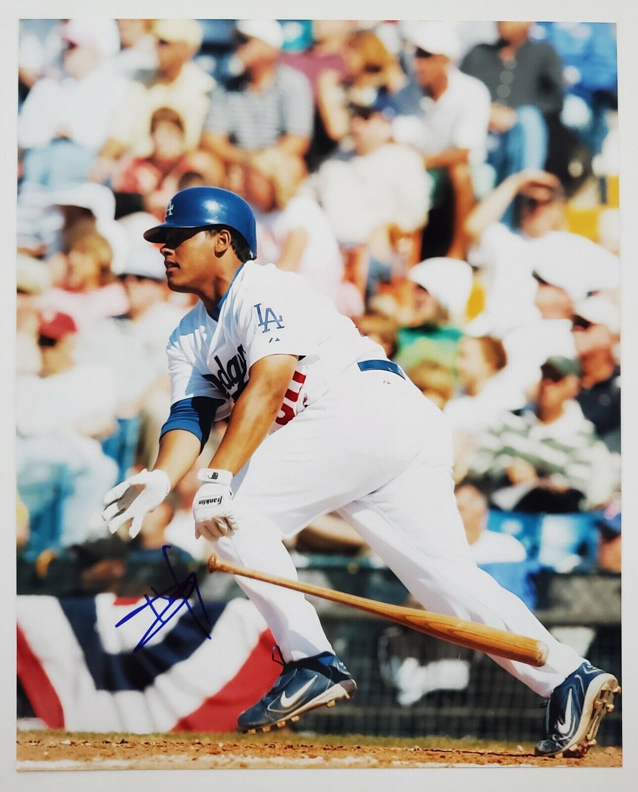 Delwyn Young Signed 8x10 Photo Poster painting MLB Los Angeles Dodgers RAD