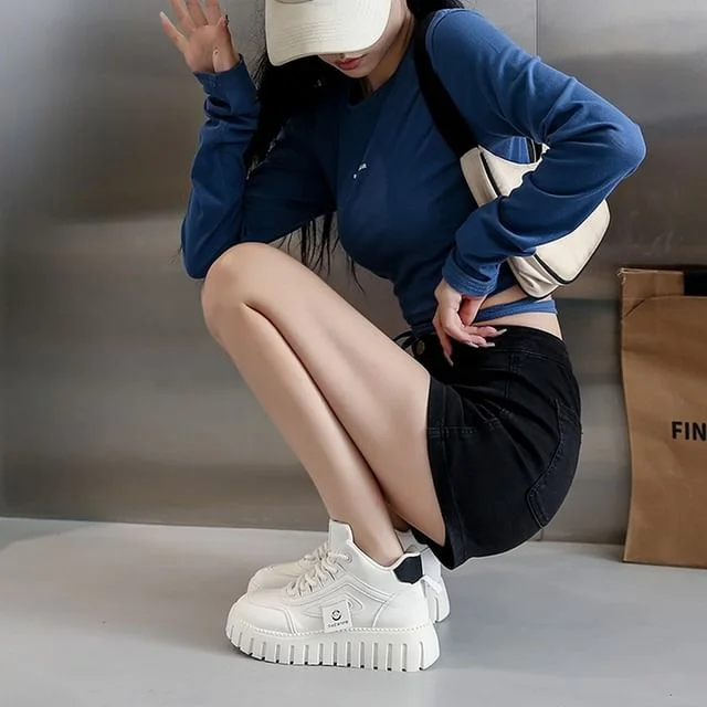 Sneakers Top High Panel Platform