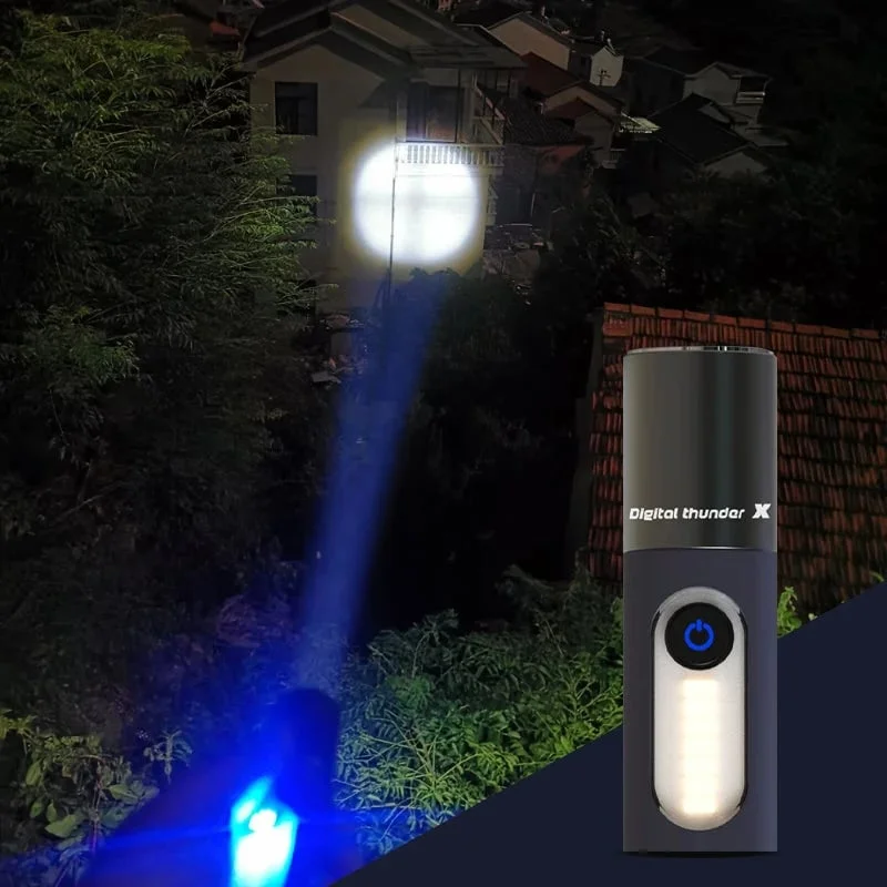 🔥Last Day Promotion - 48% OFF🔥LED Rechargeable Tactical Laser Flashlight 80000 High Lumens