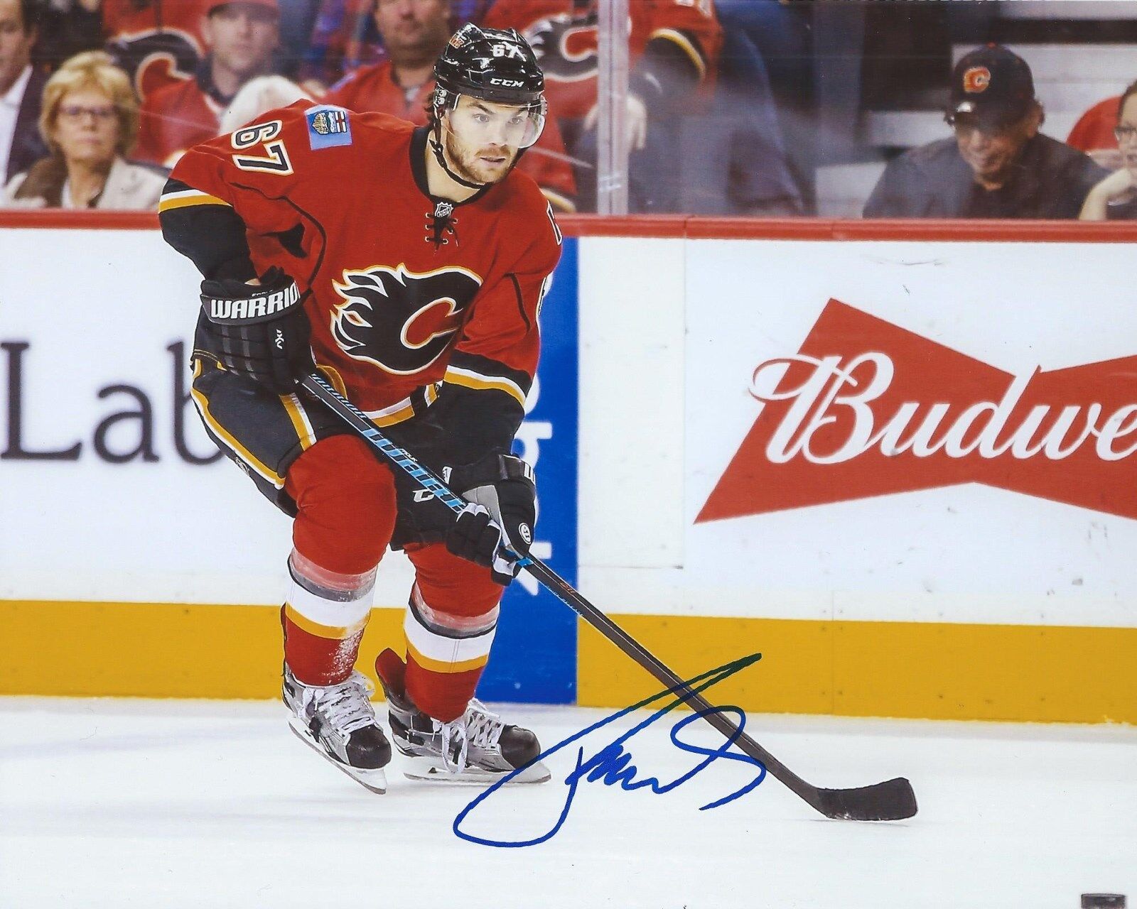 Michael Frolik Signed 8x10 Photo Poster painting Calgary Flames Autographed COA