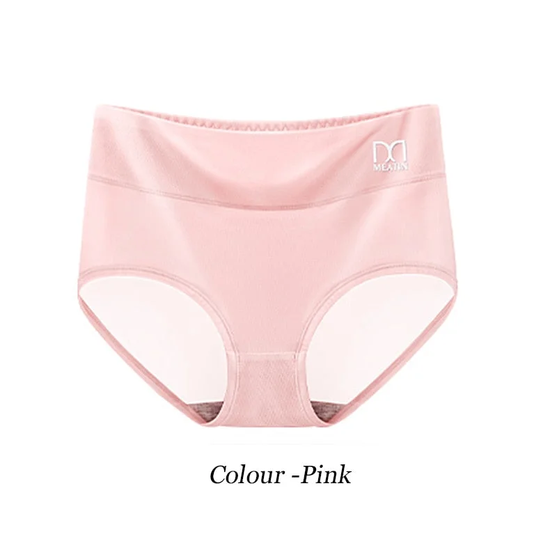 2-4 Pcs Panties for Women Lingerie Sex Mid Waist Ultra Thin Silk Underpants Breathable Butt Lifting Underwear Girl Briefs