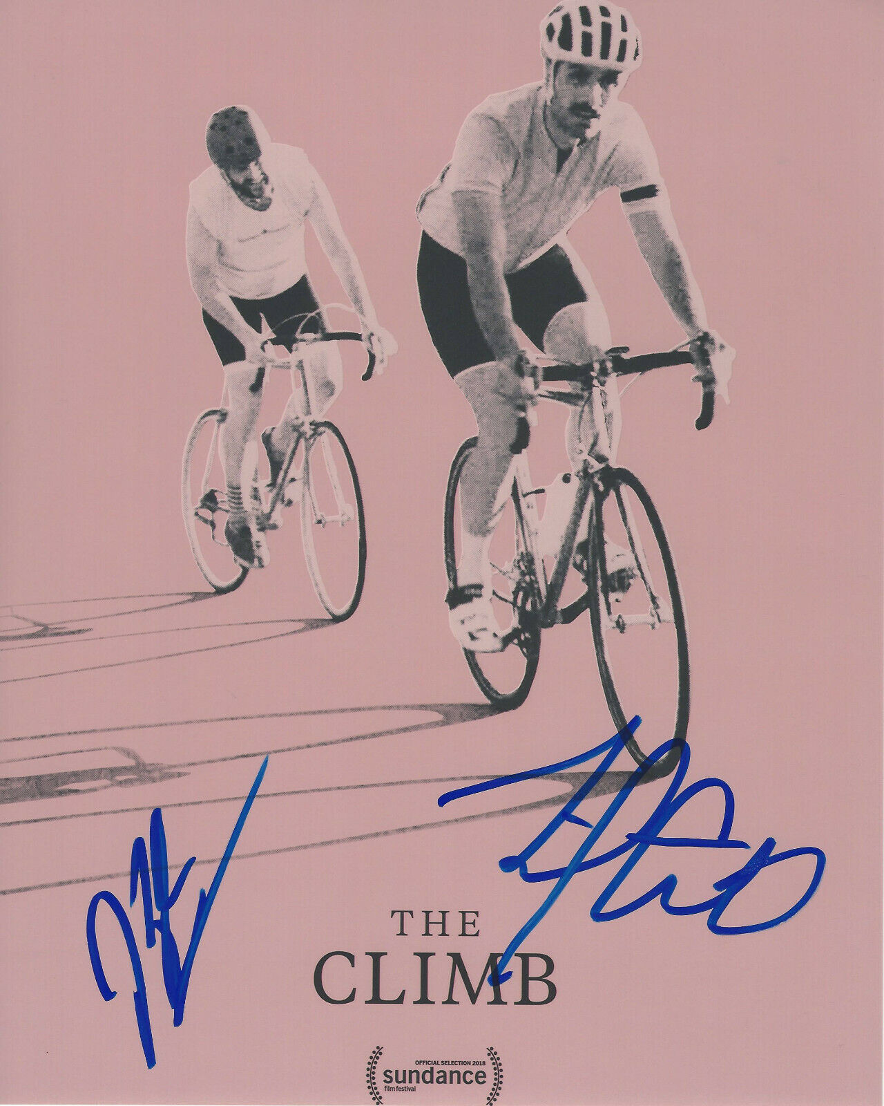 KYLE MARVIN & MICHAEL ANGELO COVINO SIGNED 'THE CLIMB' 8x10 Photo Poster painting B w/COA ACTOR