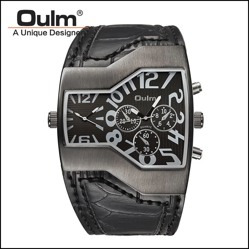 Leather Quartz Watch trabladzer