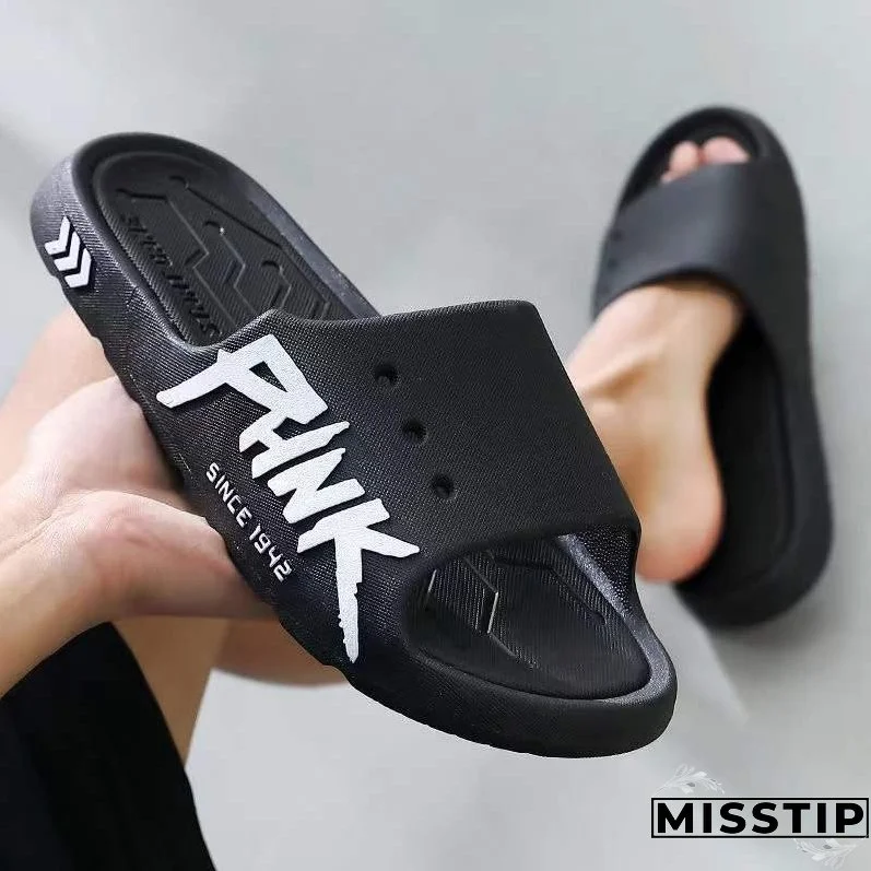 Trendy Slouchy Couple Home Indoor Flip Flops