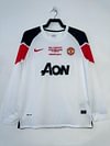 2010/2011 Retro Long Sleeve Manchester United Away Football Shirt 1:1 Thai Quality（Champions League version） love fball