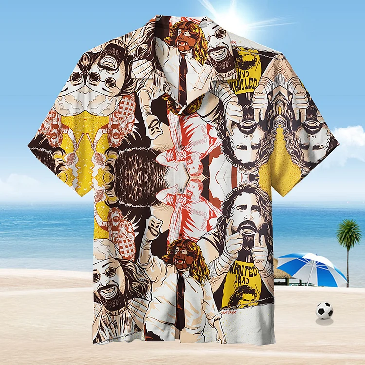 Mick Foley|WWE|Unisex Hawaiian Shirt