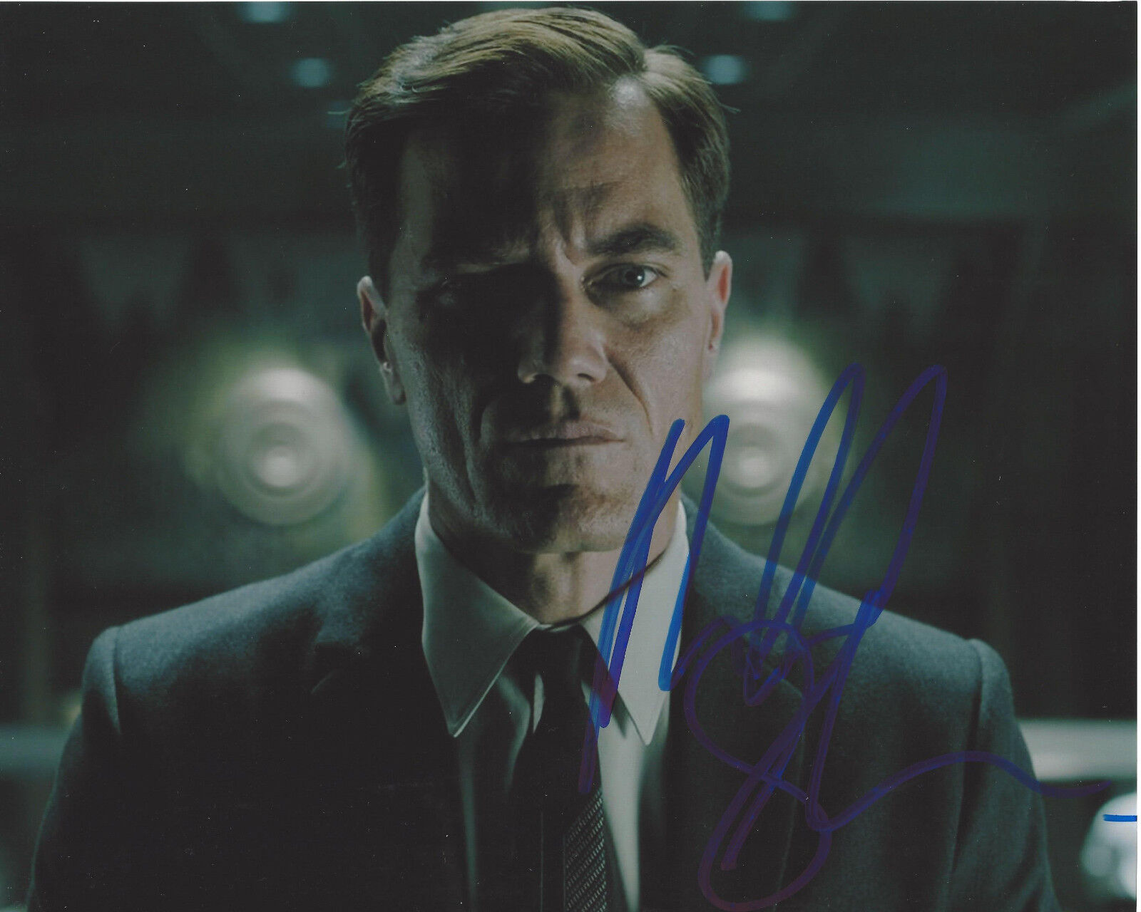 MICHAEL SHANNON SIGNED AUTHENTIC 'THE SHAPE OF WATER' 8X10 Photo Poster painting B w/COA PROOF