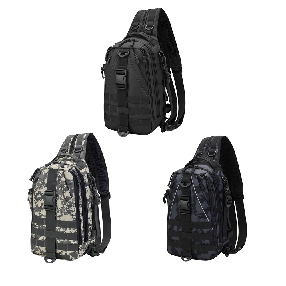 

Luya Multifunctional Backpack Fishing Tackle Shoulder Crossbody Bags Camo, Camouflage, 501 Original
